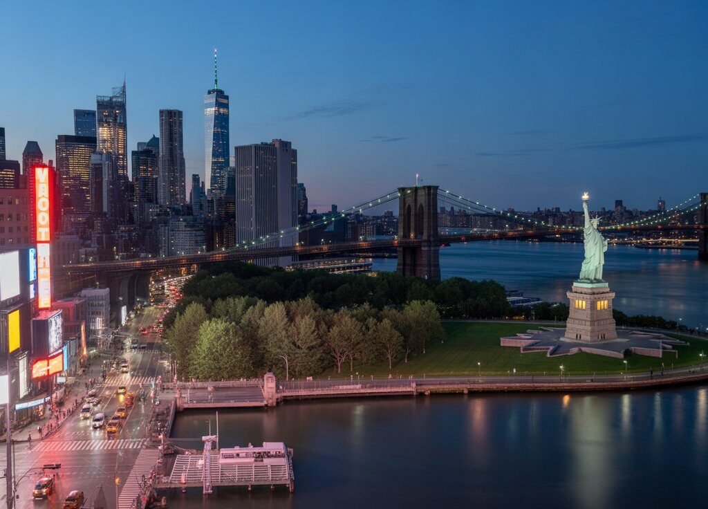 USA New York, the world's most visited place 