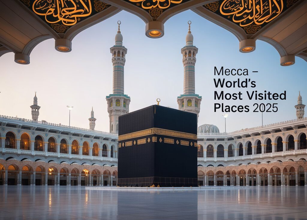 Mecca most visited places in the world