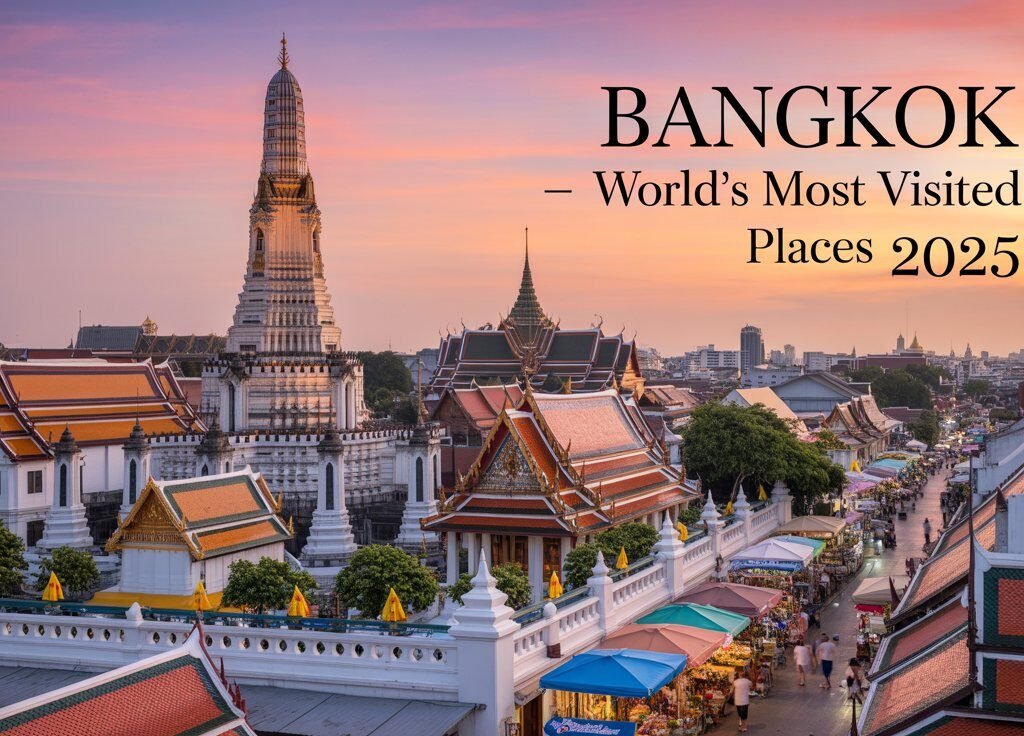 Bangkok world's most visited place in 2025