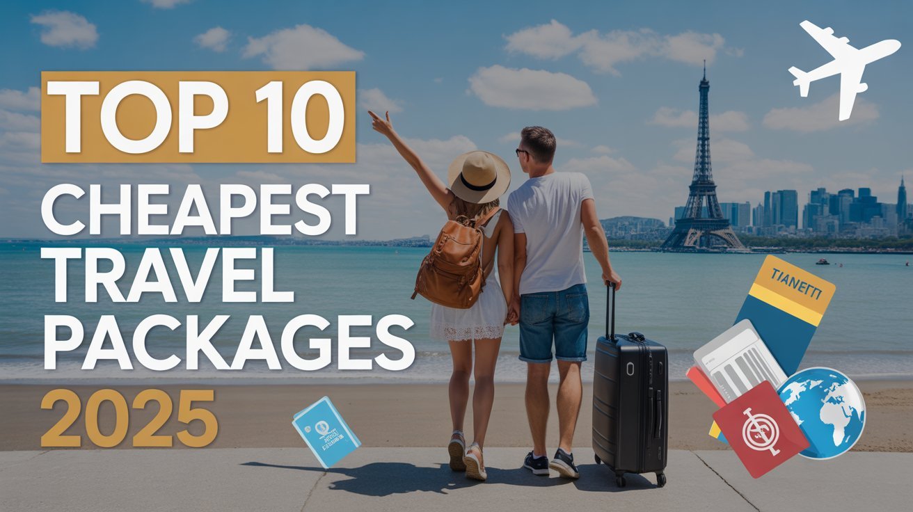 Top 10 Cheapest Travel Packages for 2025 You Can Book Right Now